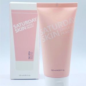 Saturday Skin Rise + Shine Apple Peach Gentle Cleanser NIB